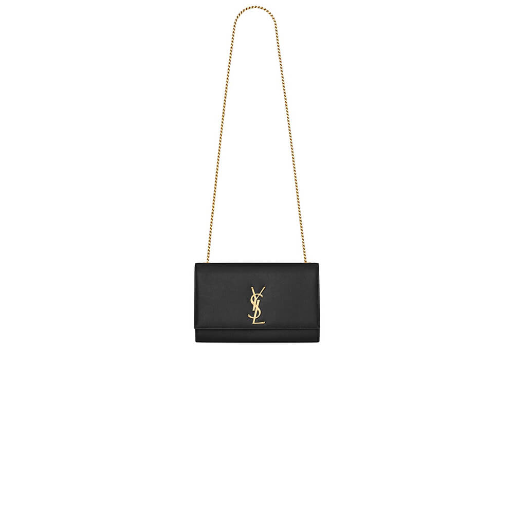 Black YSL KATE SMALL SHOULDER BAG