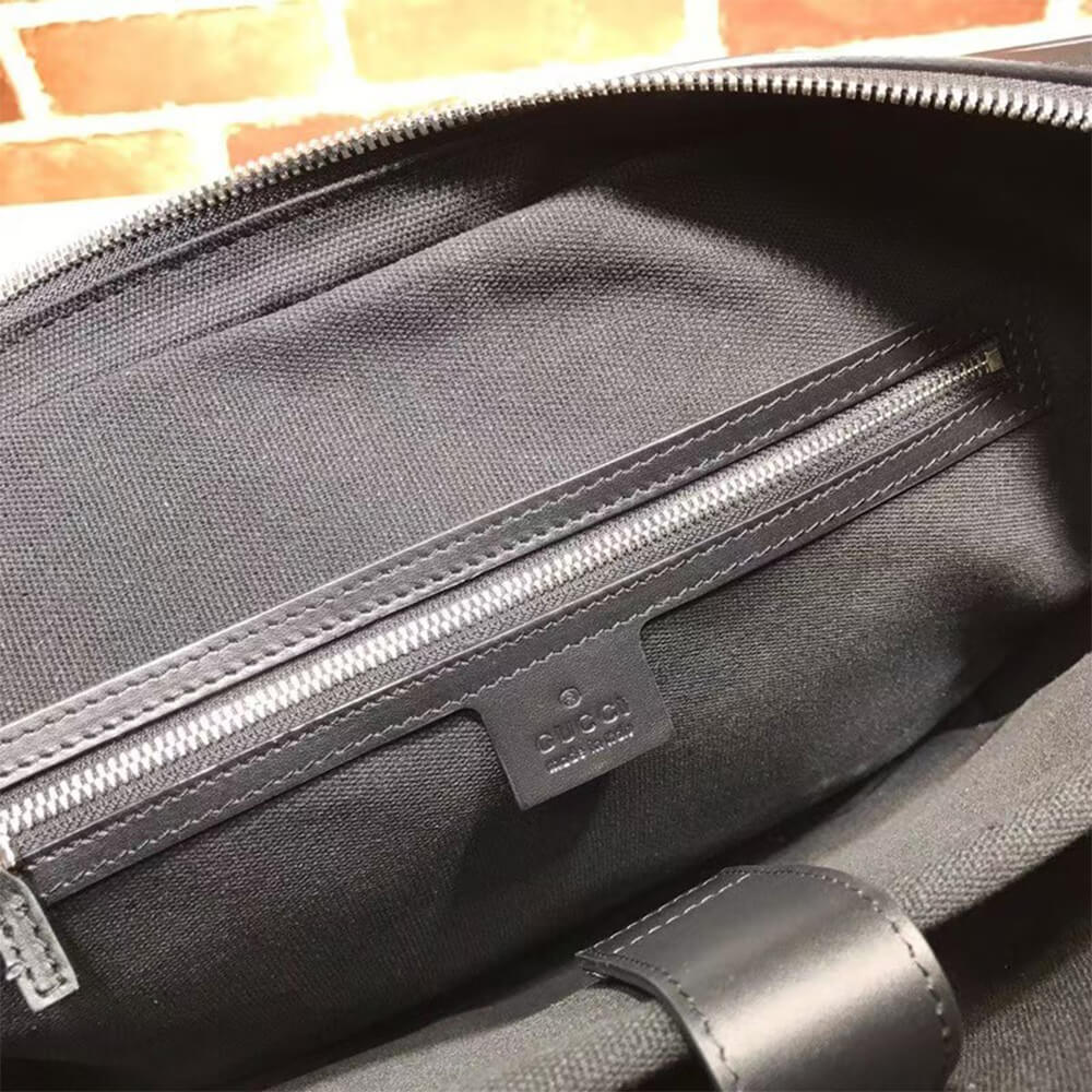 Gucci GG Black Briefcase - Image 7