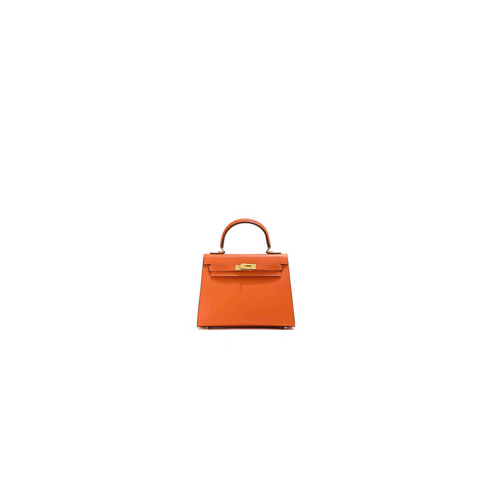Orange Red Hermes Kelly 25