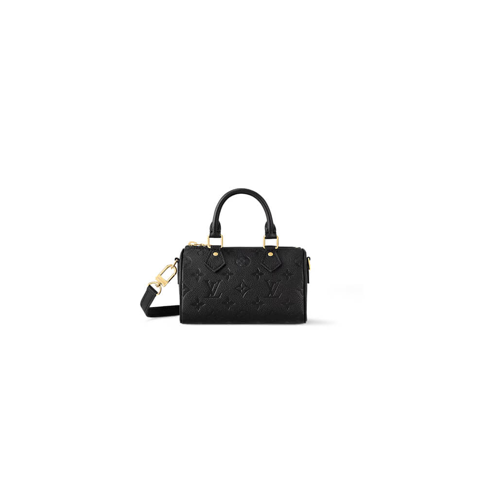 Black LV Nano Speedy
