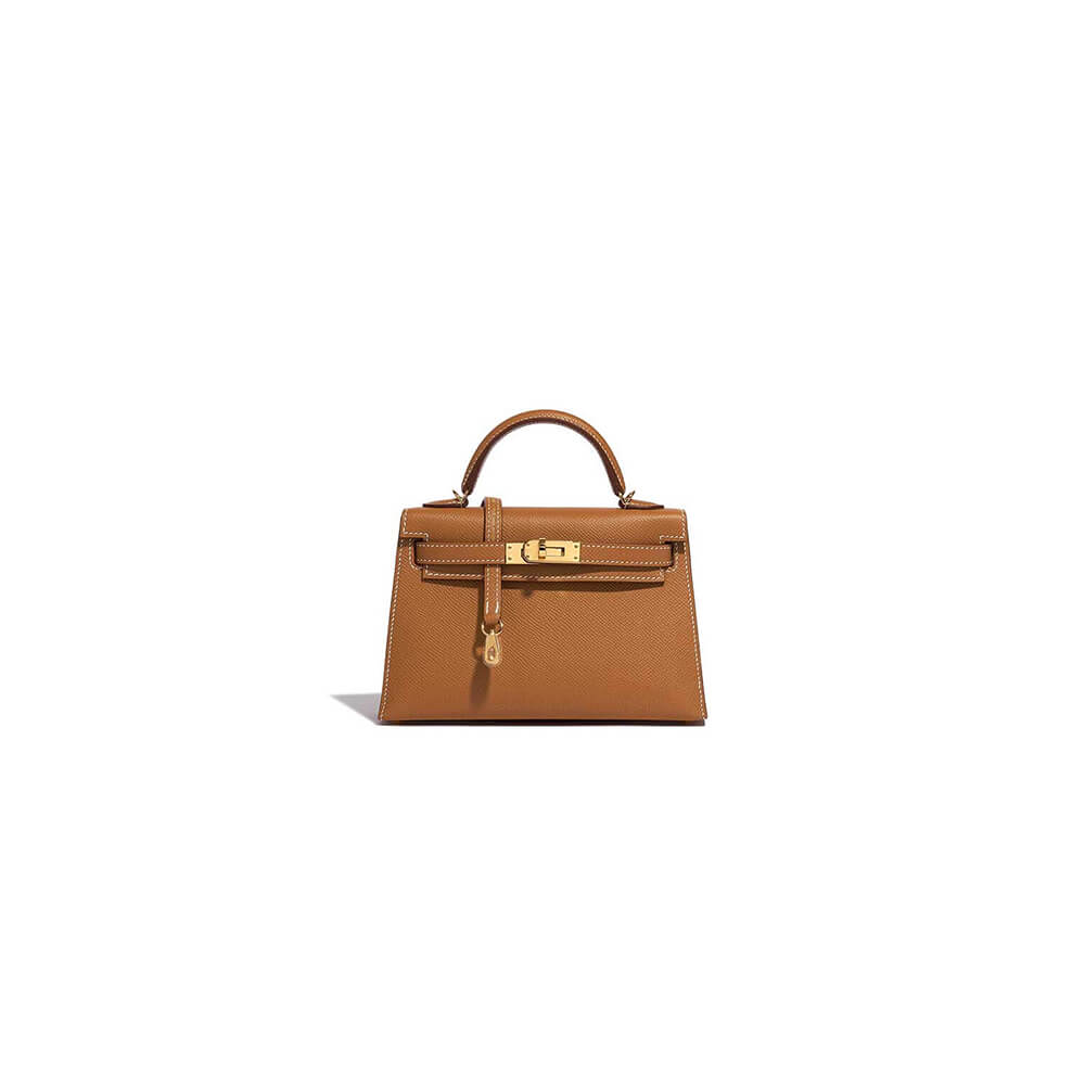 Brown Hermes Mini Kelly II (Best
 Grade)