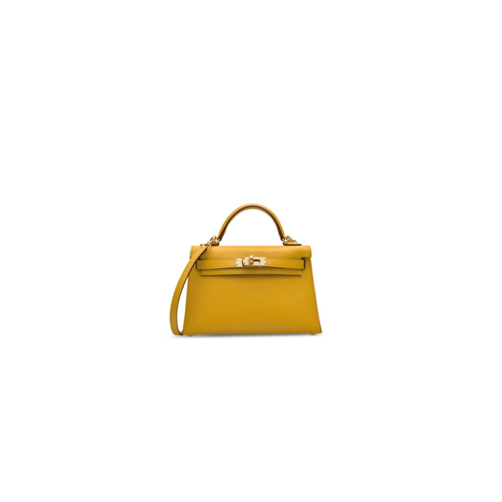 Yellow Hermes Mini Kelly II (Best
 Grade)