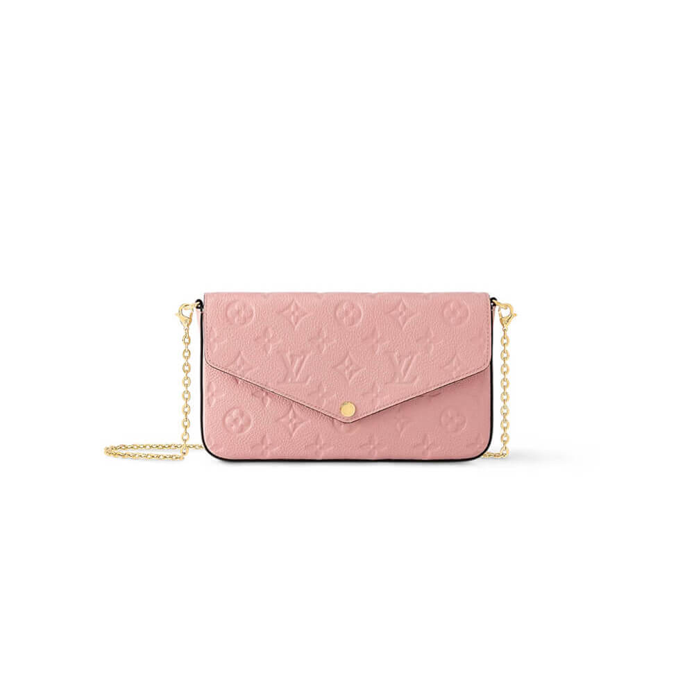 Pink LV Felicie Pochette