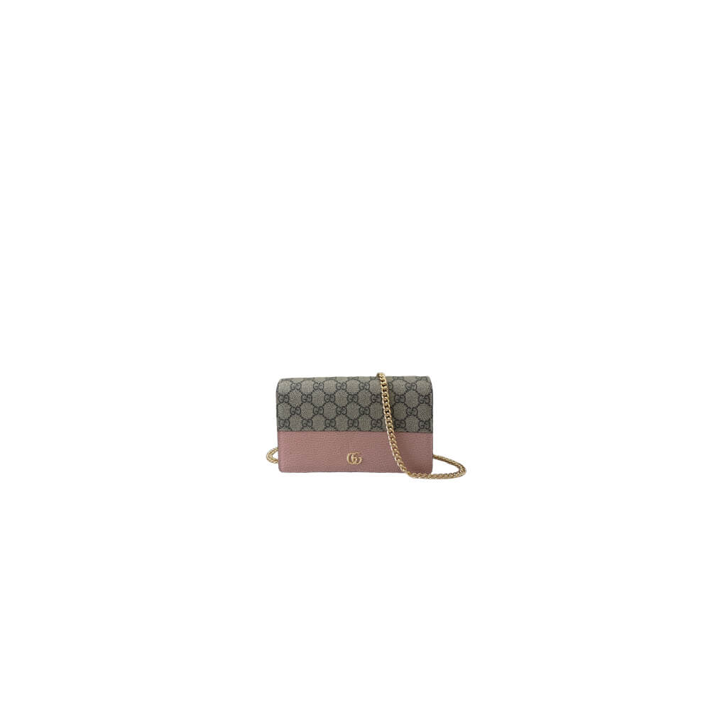 GG Marmont two-tone mini chain bag