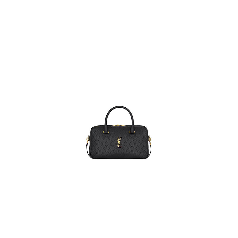 YSL LYIA DUFFLE IN QUILTED LAMBSKIN