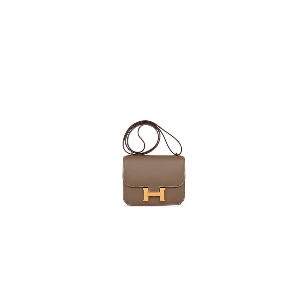 Elephant Gray Hermes Constance 19