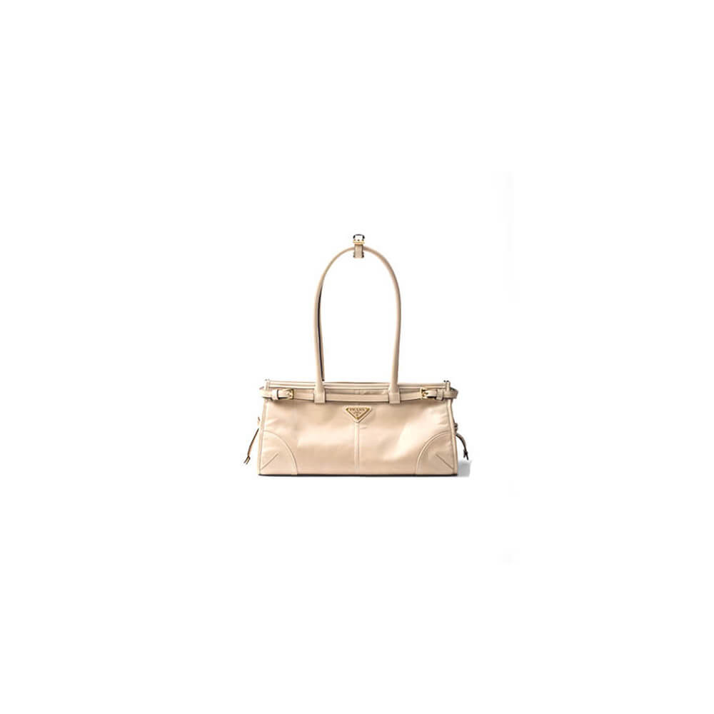 Travertine Prada Medium leather handbag (Best
 grade)