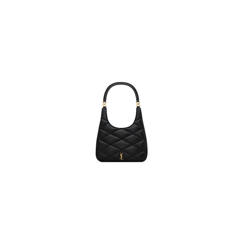 Black YSL SADE Hobo lambskin Bag