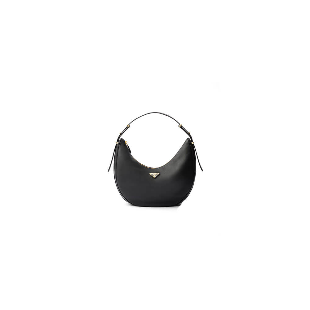 Black Prada Large leather shoulder bag