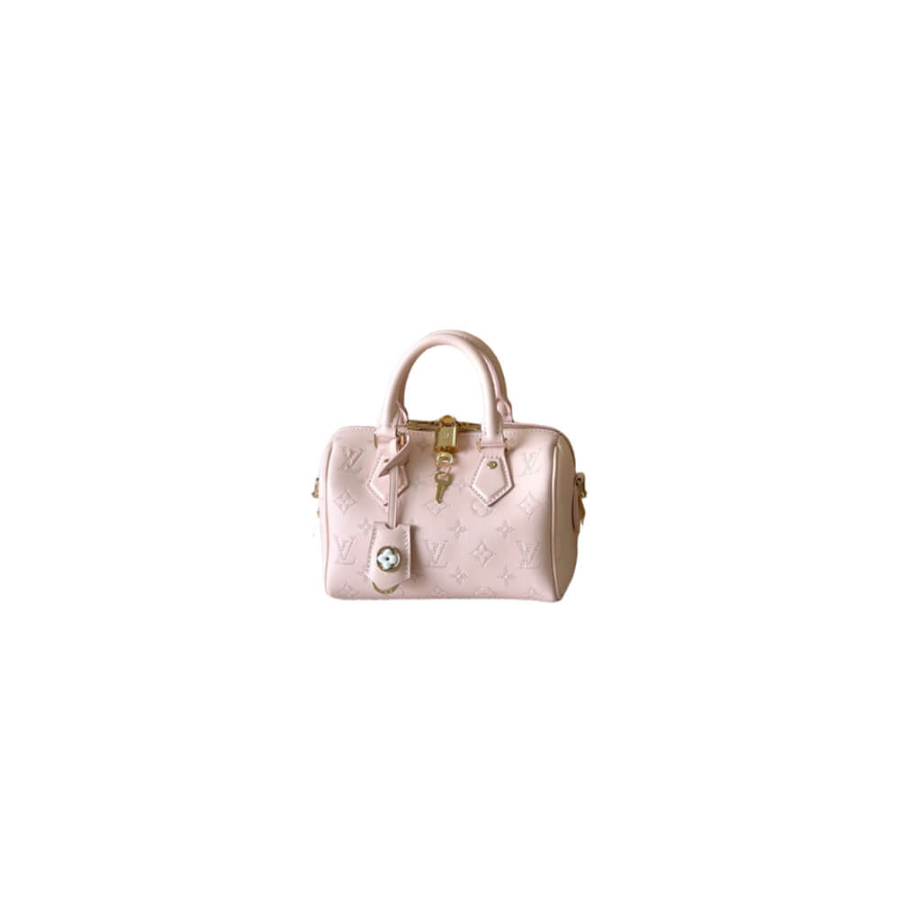 Pink LV Speedy Bandouliere 20 (Best
 grade)