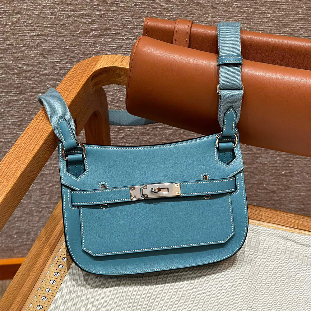 Blue Hermes Jypsiere Mini - Image 2