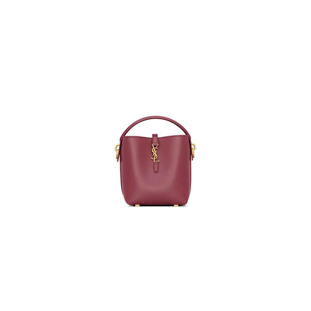 MERLOT YSL LE 37 mini in shiny leather