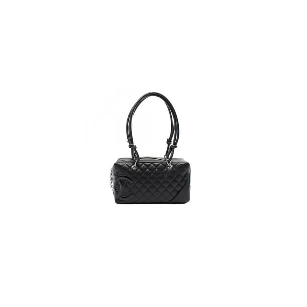 All Black Chanel Cambon Line Tote (Best
 grade)