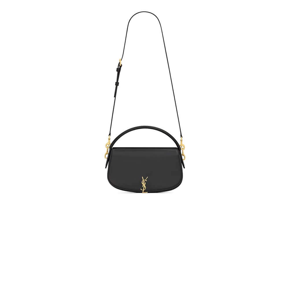 Black YSL VOLTAIRE in BOX SAINT LAURENT