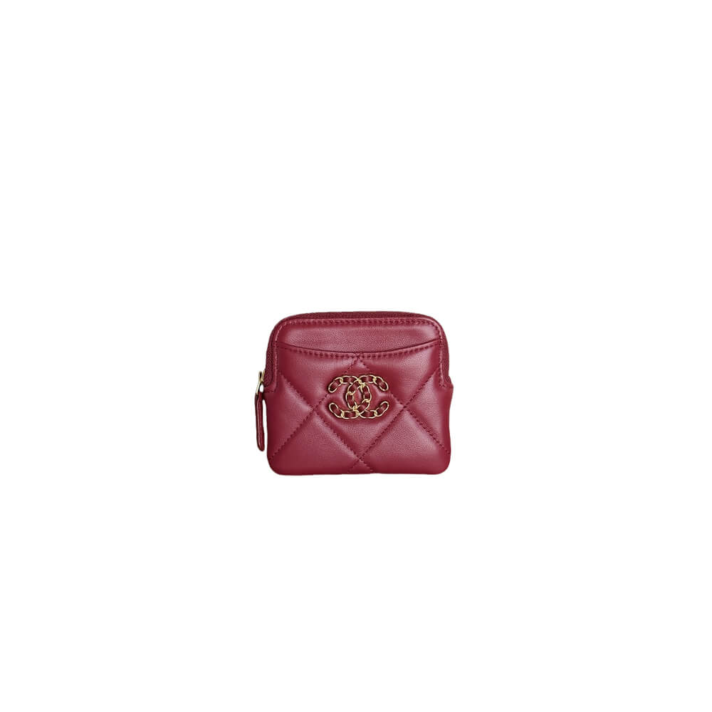 CHANEL 19 Zipped Coin Purse