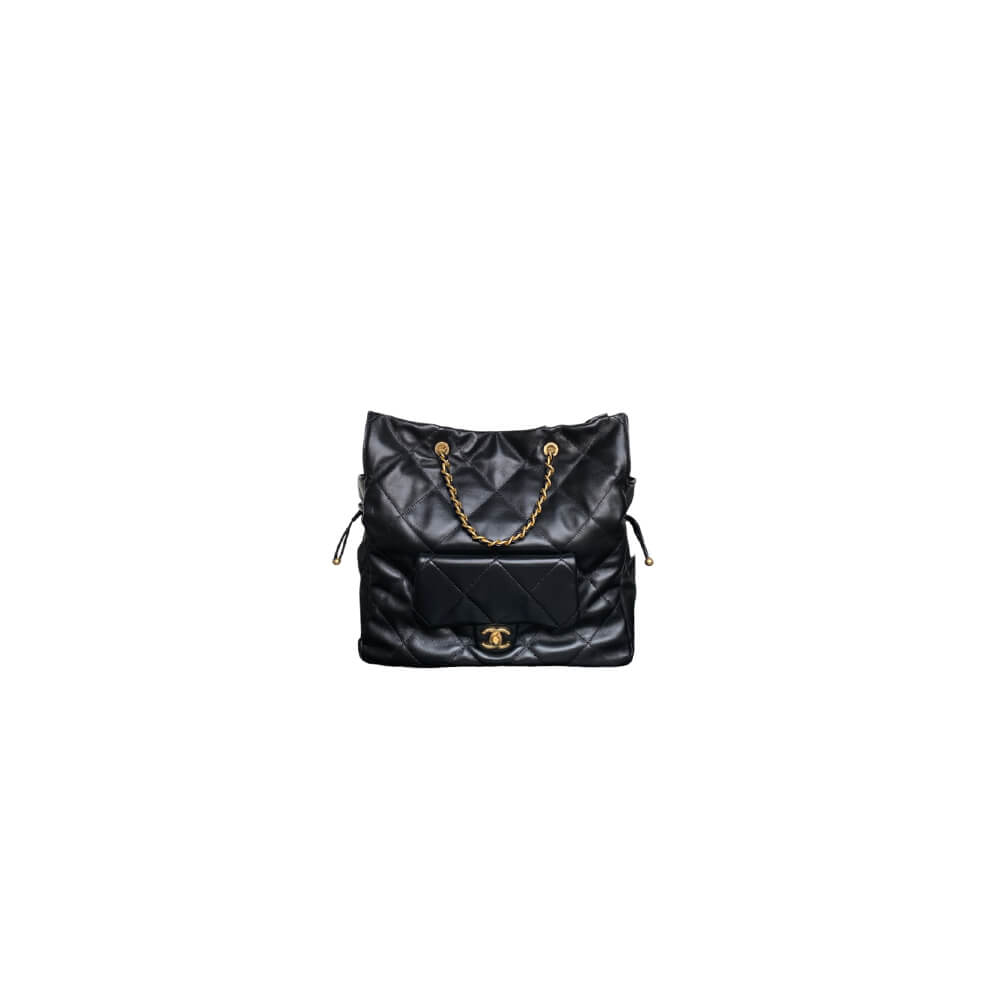 Black Chanel Shopping Bag (Best
 grade)