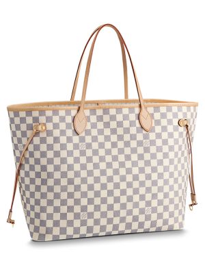 Beige Louis Vuitton NEVERFULL GM