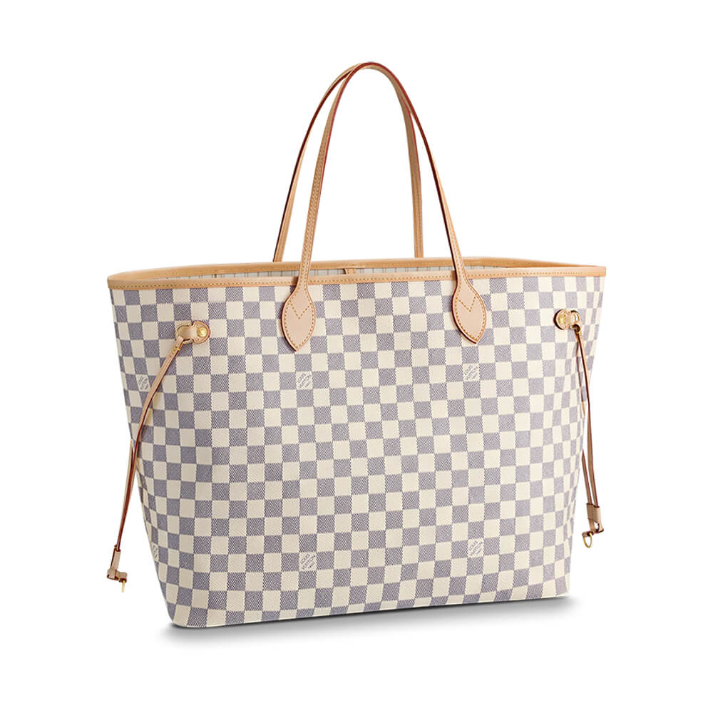 Beige Louis Vuitton NEVERFULL GM