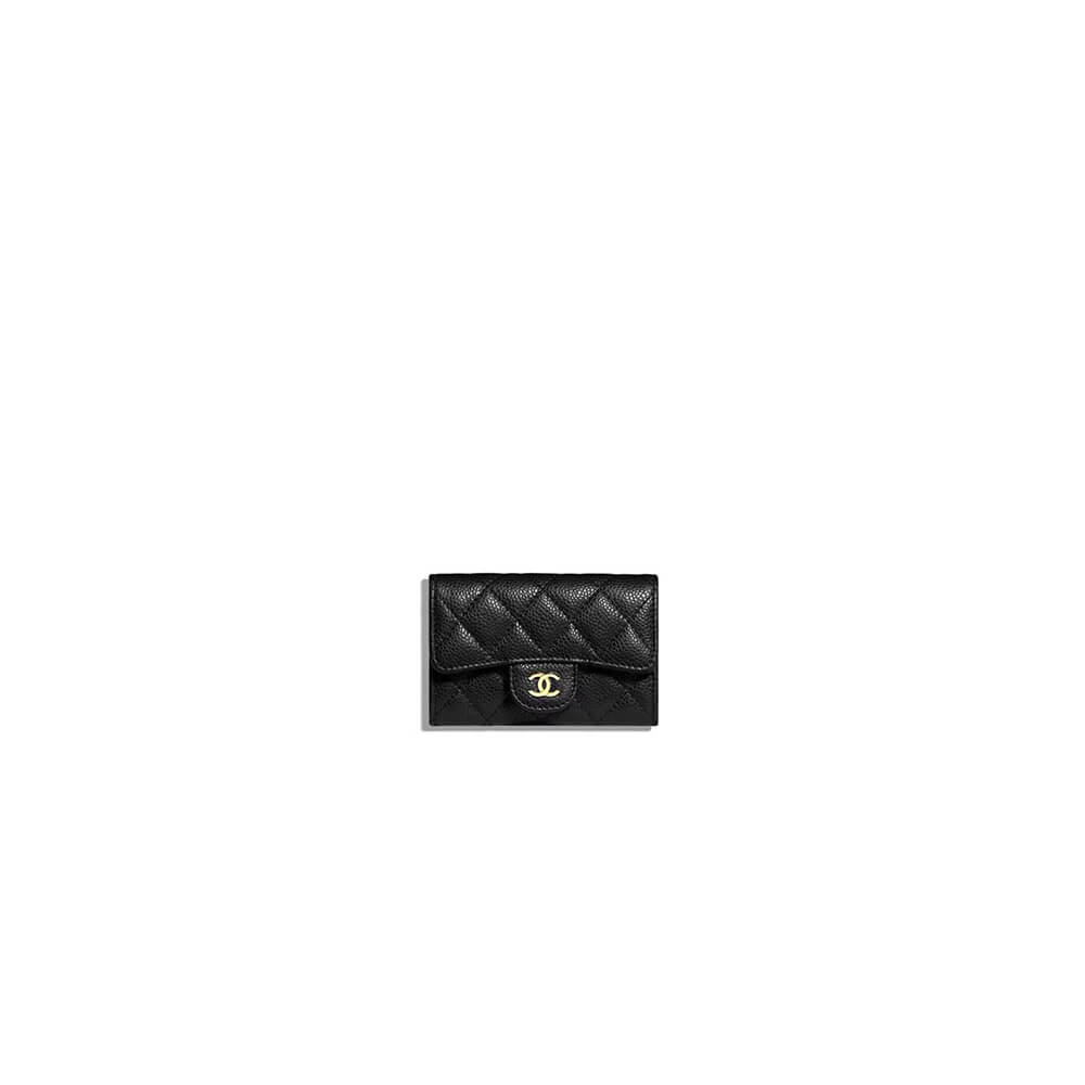 Chanel CF card holder coin purse