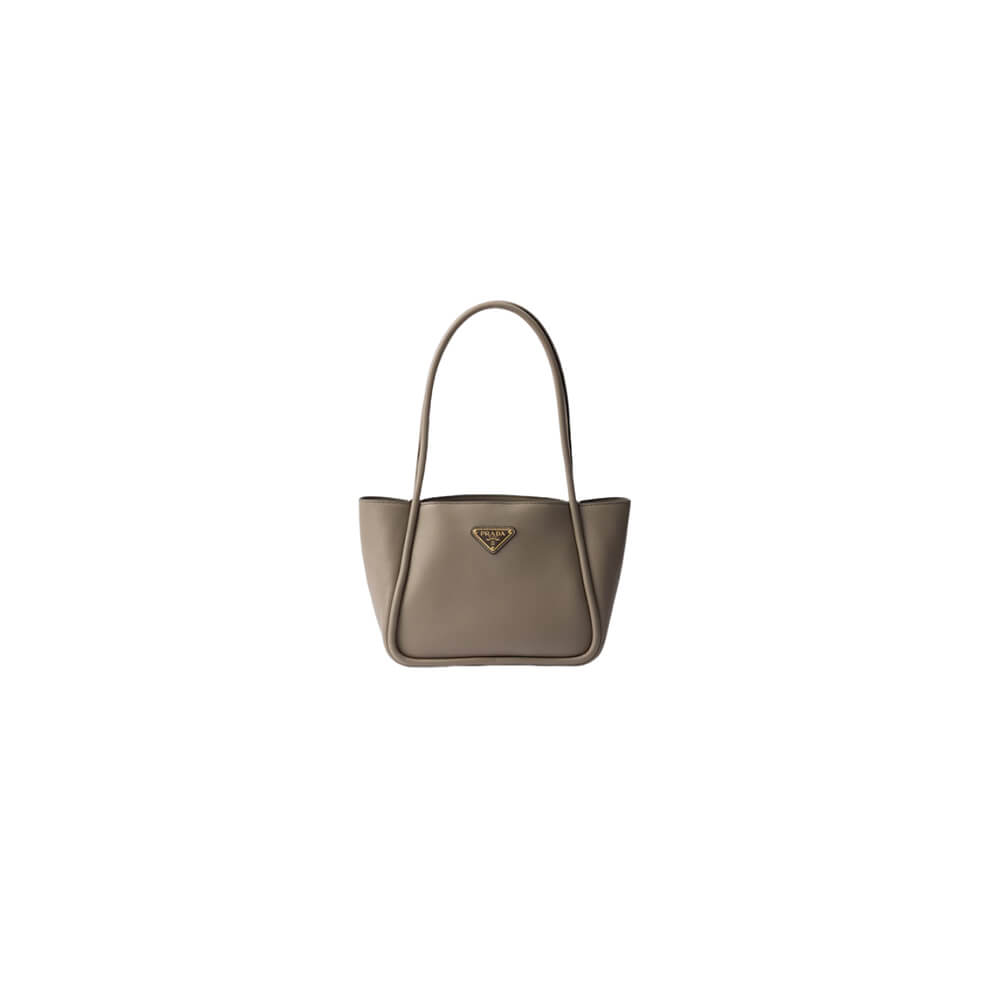 Clay Prada Leather mini tote bag
