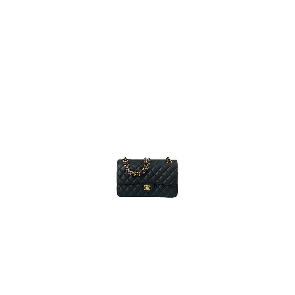Black Caviar Chanel Classic handbag medium (Best
 grade)