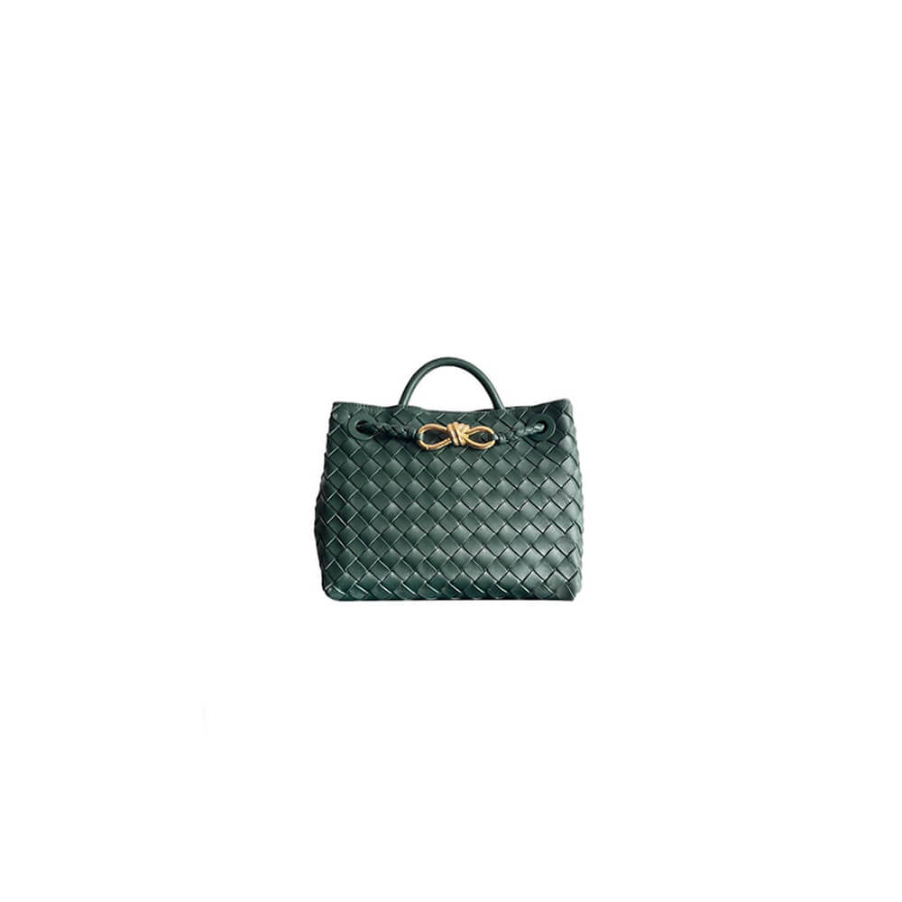 Dark Green Bottega Veneta Small Andiamo