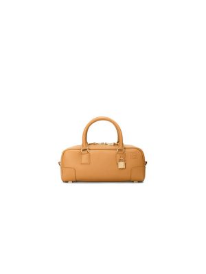 Gold Metal LOEWE Amazona 23 Cropped bag in nappa calfskin (Best
 GRADE)