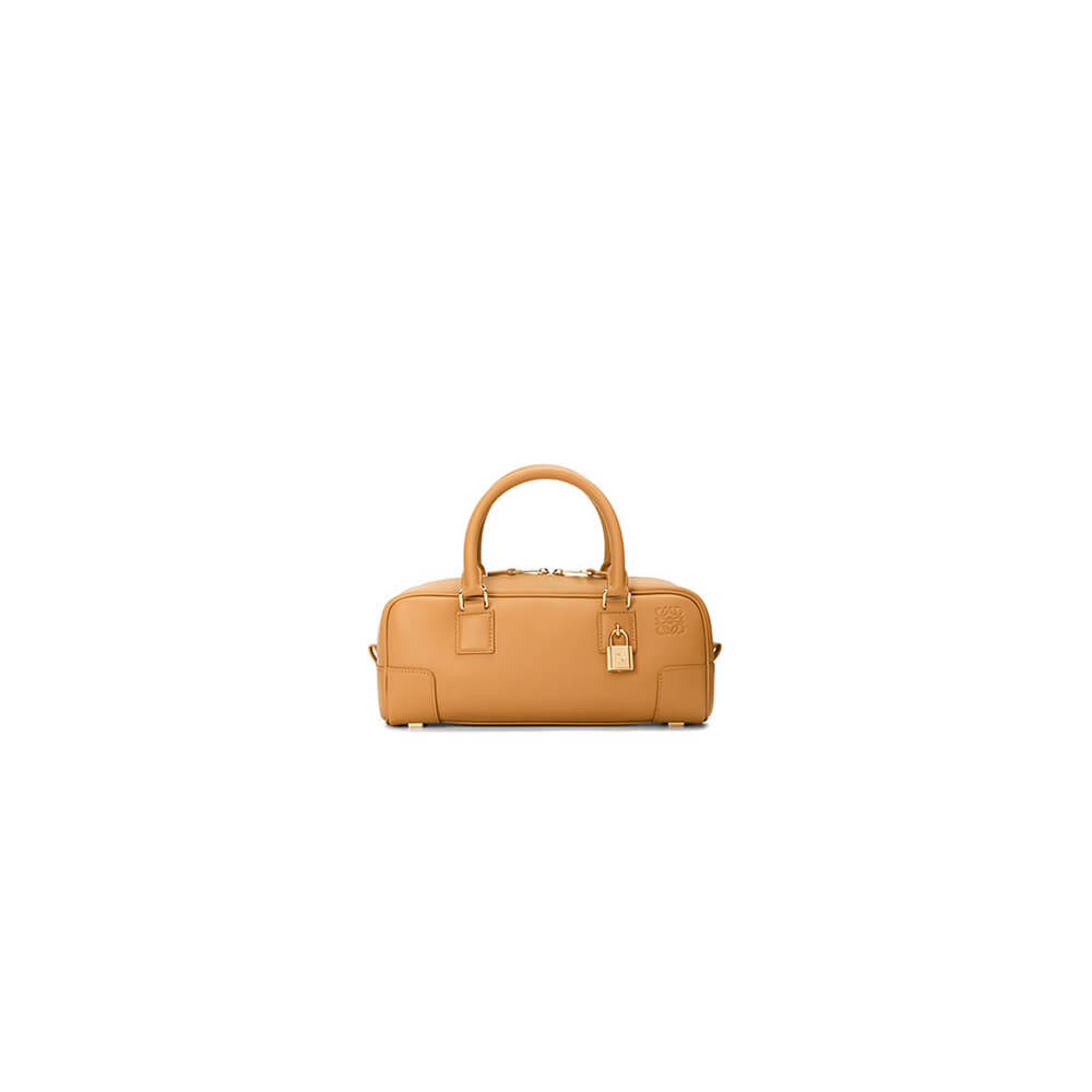 Gold Metal LOEWE Amazona 23 Cropped bag in nappa calfskin (Best
 GRADE)