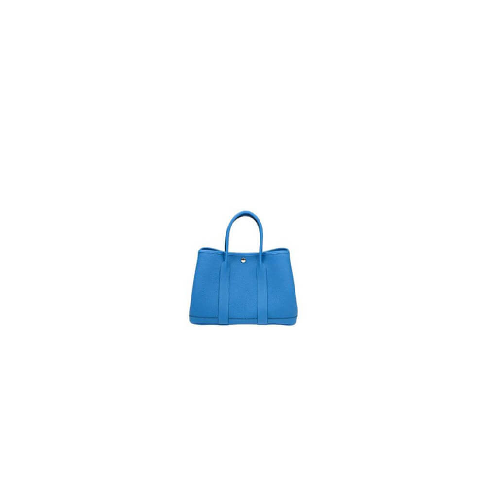 Blue Hermes Garden Party 30 Bag