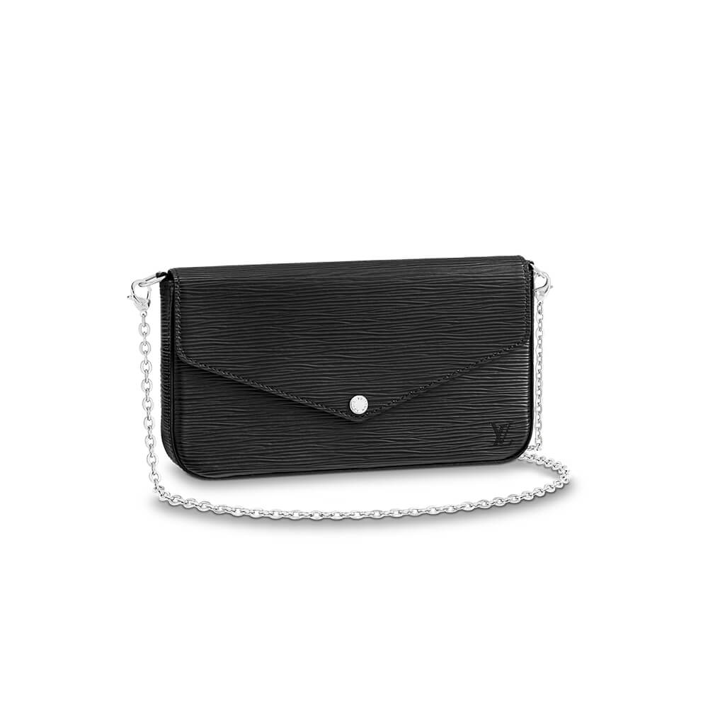 Black Louis Vuitton FELICIE POCHETTE