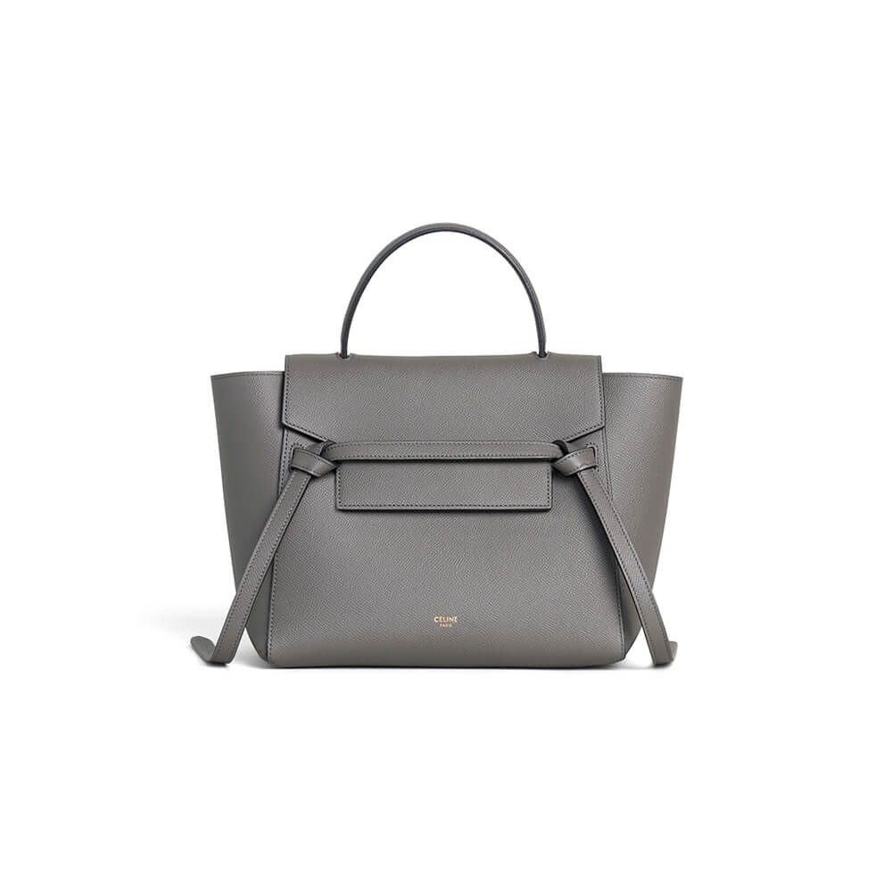 Grey CELINE MICRO BELT BAG