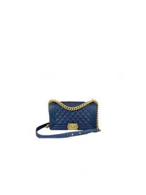 Blue BOY CHANEL Handbag (Best
 grade)
