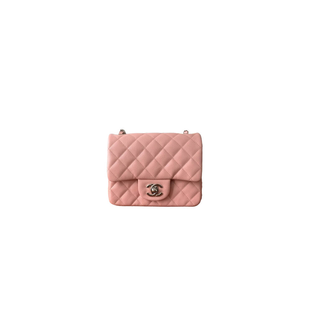 Pink Chanel MINI FLAP BAG (Best
 grade)