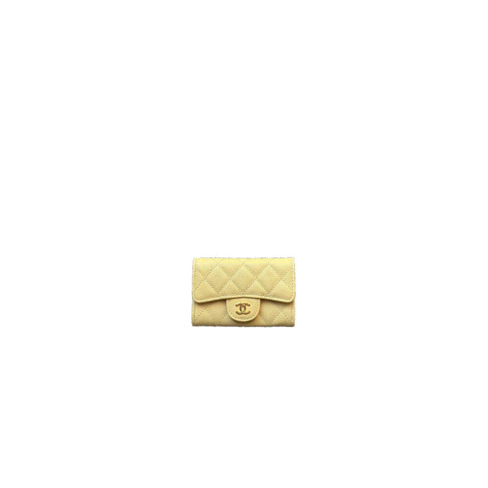Chanel CF card holder coin purse