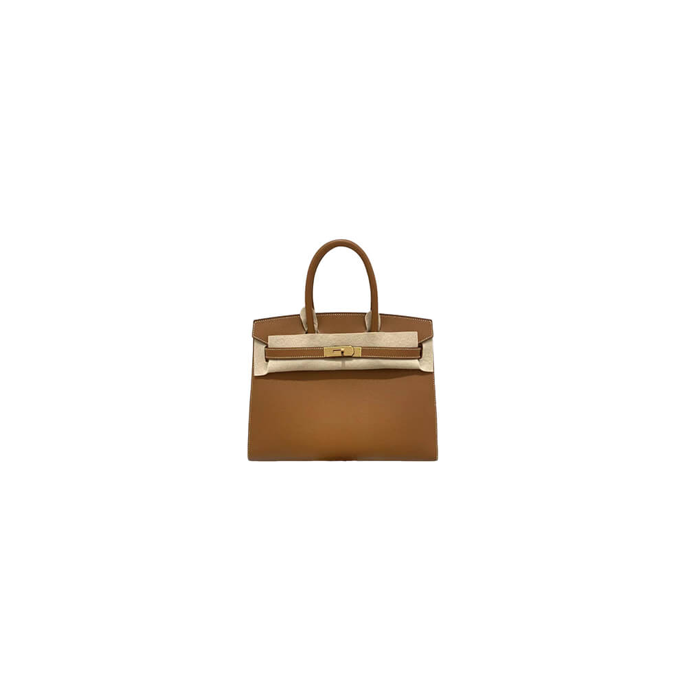 Brown Hermes Birkin 25 Sellier (Best
 Grade)