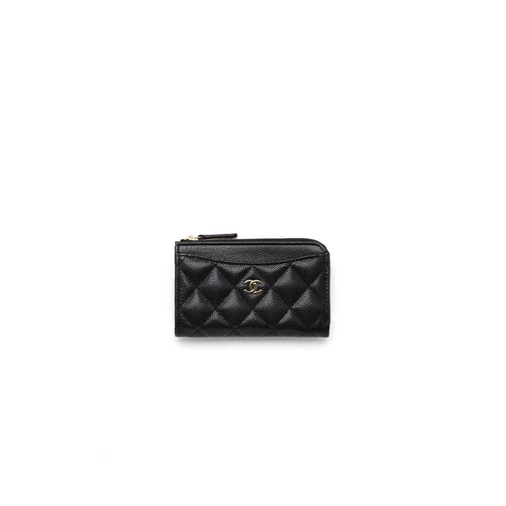 Chanel Classic Zipped Card Holder