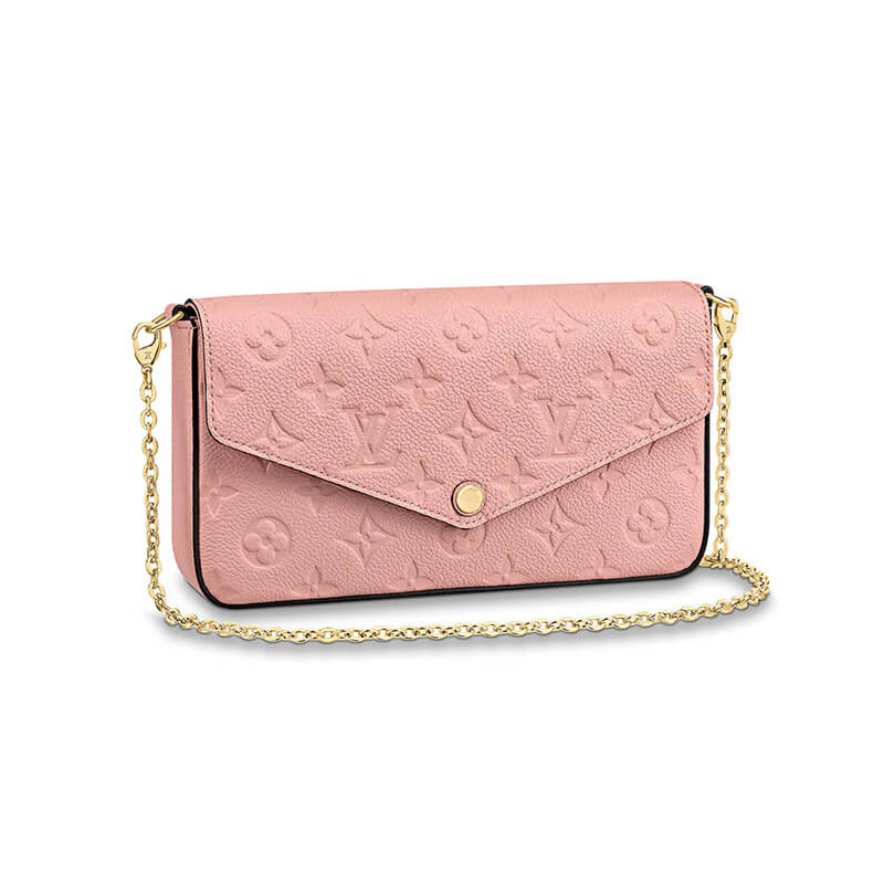 Pink LV Felicie Pochette