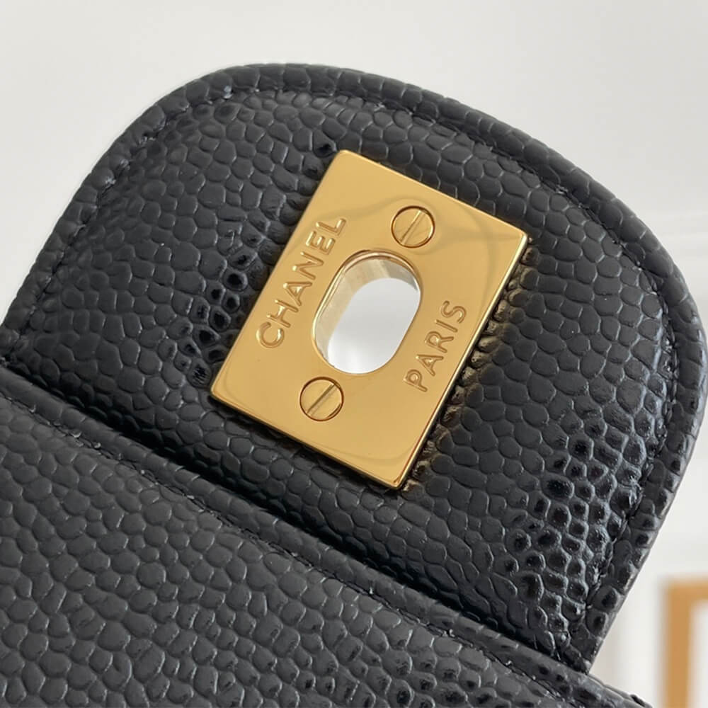Black Caviar Chanel Classic handbag medium (Best
 grade) - Image 8