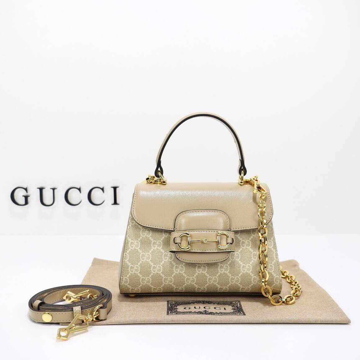 GUCCI horsebit 1955 mini bag - Image 2