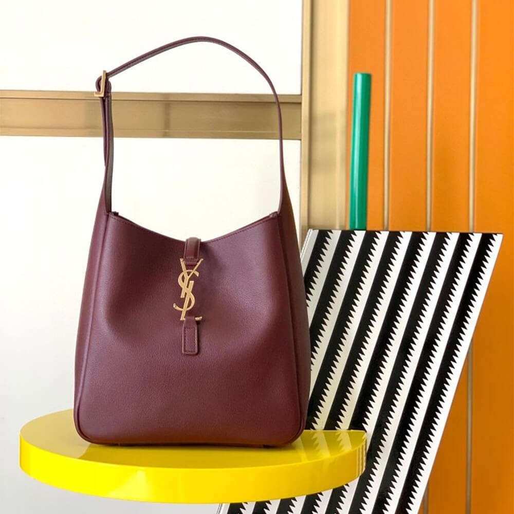 Purple YSL LE 5 A 7 supple SMALL IN GRAINED LEATHER (Best
grade) - Image 2