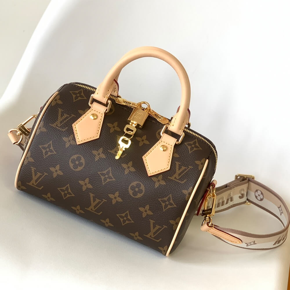 coated LV Speedy Bandouliere 20 - Image 2