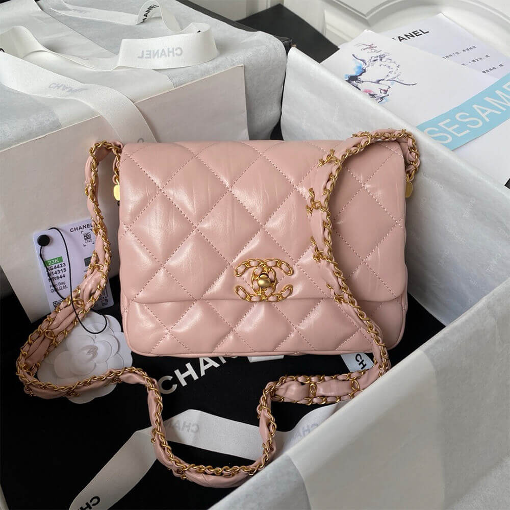 Pink CHANEL MINI FLAP - Image 2