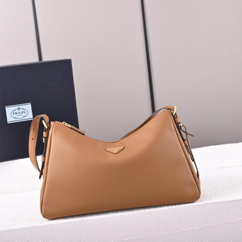 Prada Aimee large leather shoulder bag - Image 2