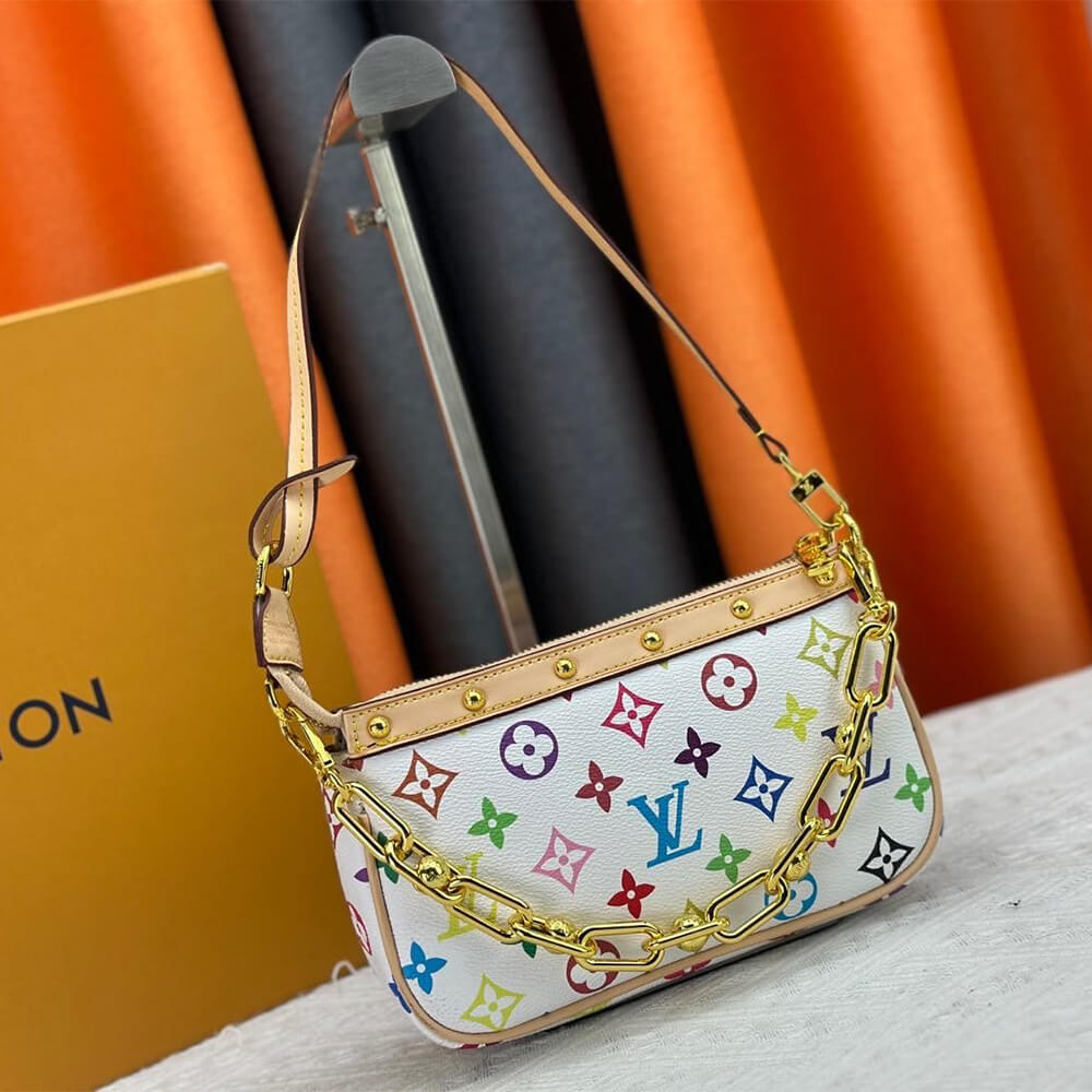 Multicolored LV x TM Pochette Accessoires - Image 2