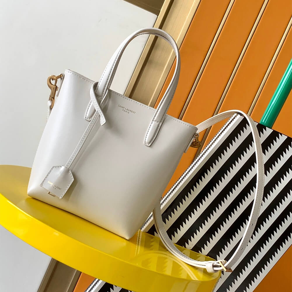 MINI TOY SHOPPING SAINT LAURENT IN BOX LEATHER - Image 2