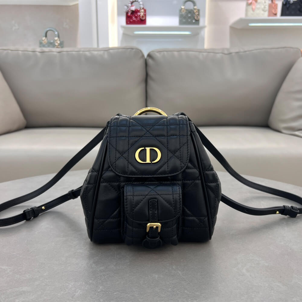 Small Dior Caro Backpack - Image 2