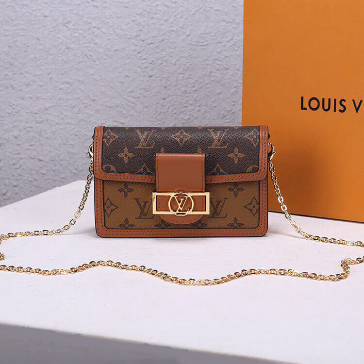 LV Dauphine Chain Wallet - Image 2