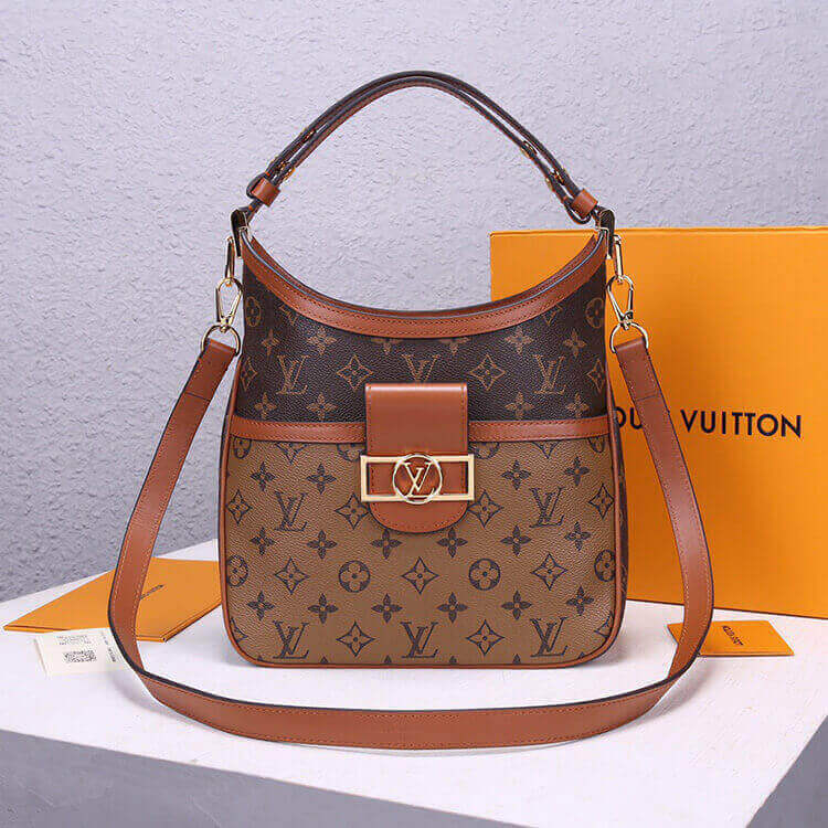 LV Hobo Dauphine PM Handbag - Image 2