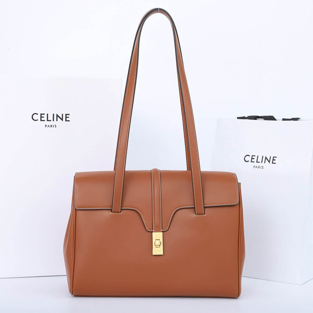 CELINE Medium Soft 16 Bag in Smooth Calfskin (Best
 Grade) - Image 2