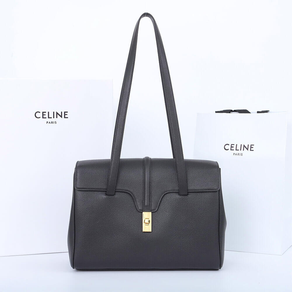 CELINE Medium Soft 16 Bag in Smooth Calfskin(Best
 Grade) - Image 2